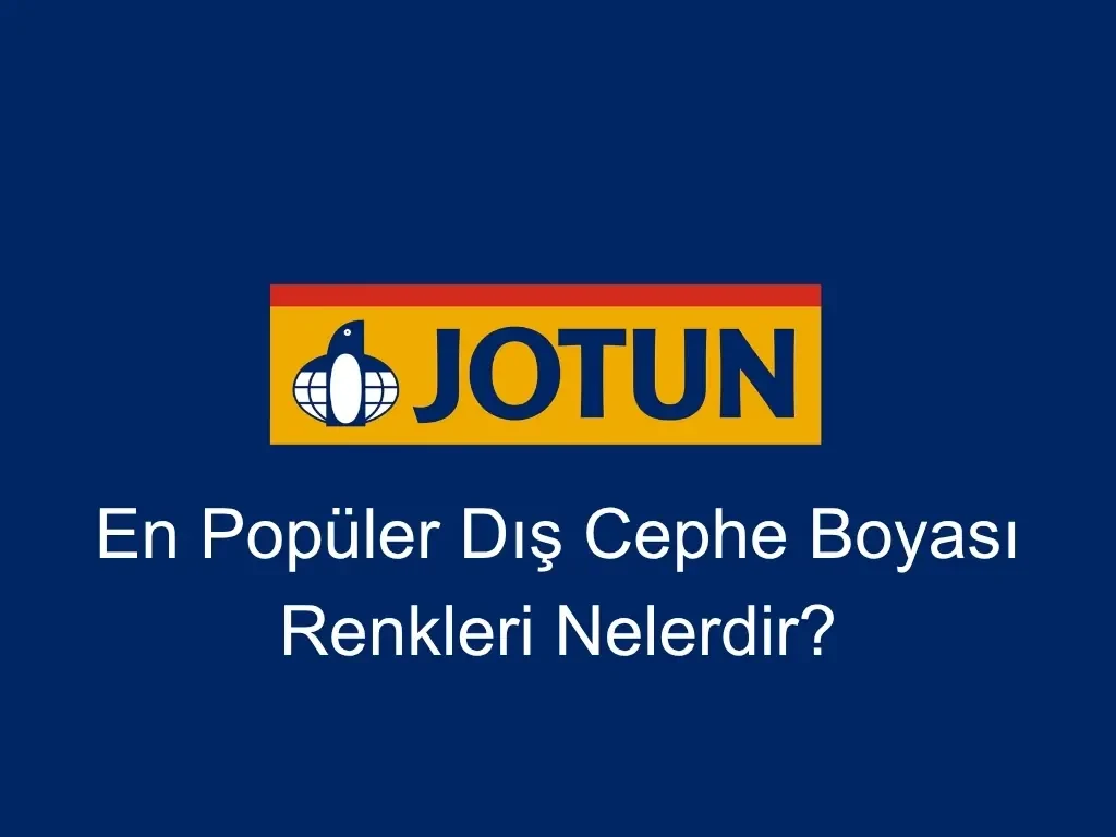 En Popüler Dış Cephe Boyası Renkleri Nelerdir?