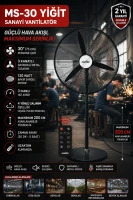 MARSSTAR MS-30 YİĞİT SANAYİ VANTİLATÖRÜ 