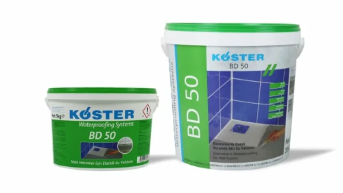 Islak Hacimler için Elastomerik Su Yalıtımı
