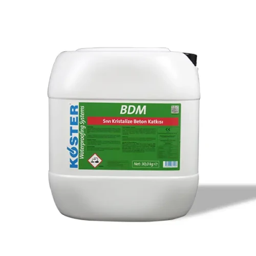KÖSTER BDM 30 KG - Köster - Sıvı Kristalize Beton Katkısı - DIN EN 12390-8:2009-07