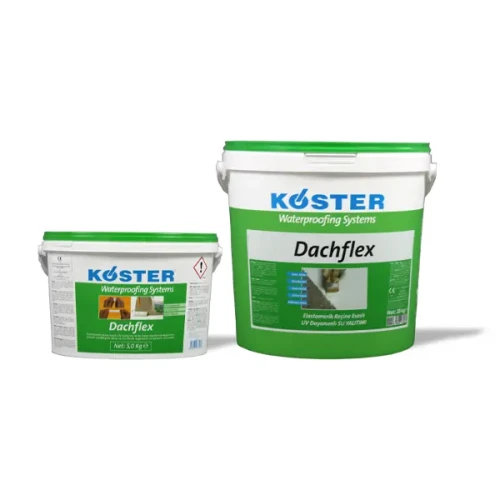KÖSTER Dachflex / 20 KG - Köster - Elastomerik Reçine Esaslı, UV Dayanımlı Likit Membran