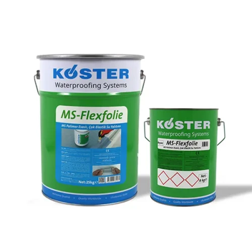 KÖSTER MS Flexfolie / 6 KG - Köster - MS Polimer Esaslı, Çok Elastik Su Yalıtımı