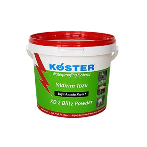 KÖSTER Yıldırım Tozu Şok Prizli Su Tıkaç Harcı