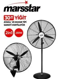 MARSSTAR MS-30 YİĞİT SANAYİ VANTİLATÖRÜ 